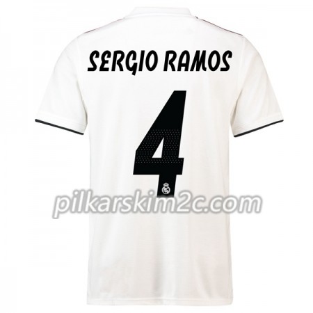 Koszulka Real Madryt Sergio Ramos 4 Główna 2018-2019 - Koszulki Piłkarskie